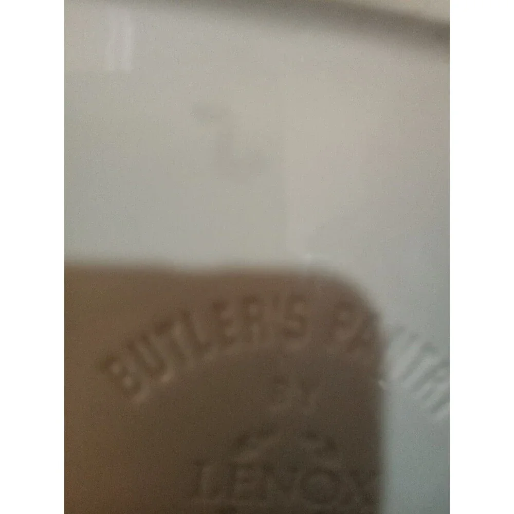 Lenox Butler's Pantry Square Luncheon Plate 1781804 Made In Italy 9x9 One Plate